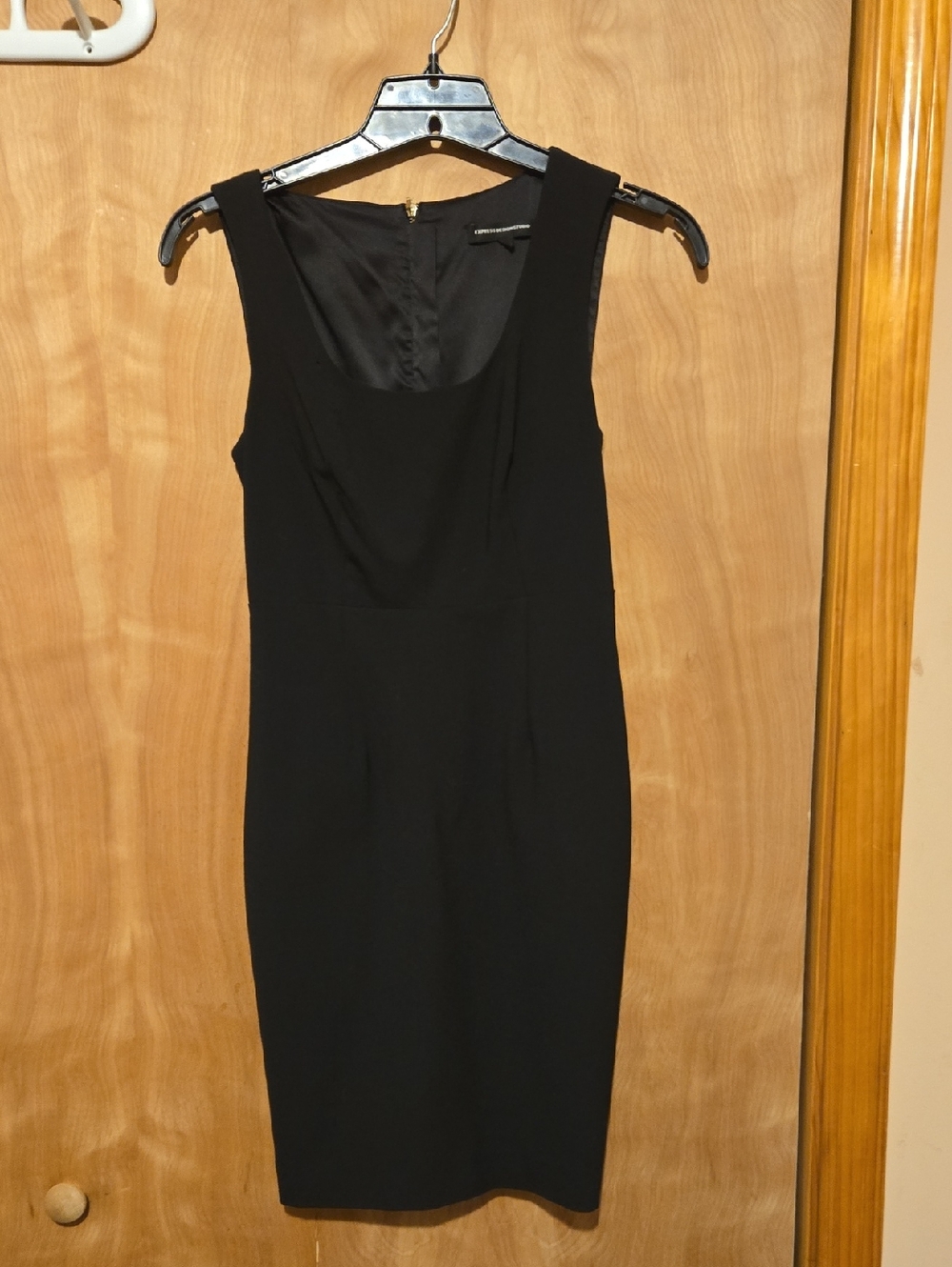 Express Black Midi Sheath Dress